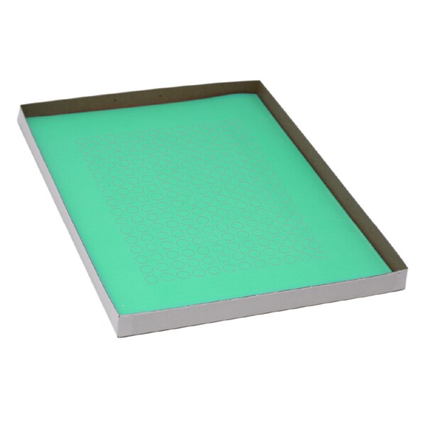 Cryo Label Laser Sheets  9.5mm Dots for 0.5-1.5ml Tubes Green